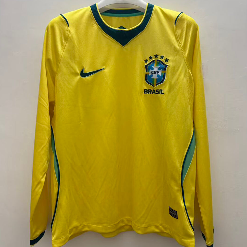 Maillot Brésil Domicile Manches Longues 2026/27