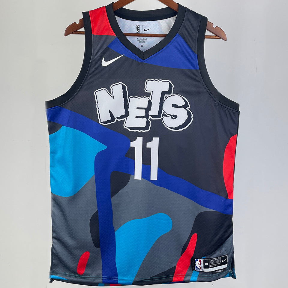 Maillot Nets Irving 11 City Editionk Nba Jerseys 2023/24
