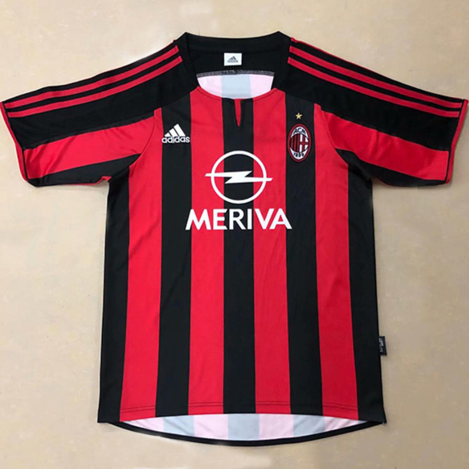 Maillot AC Milan Domicile Rétro 2003/04