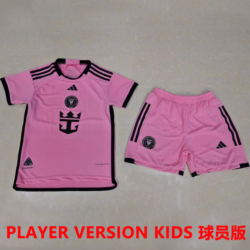Maillot Inter Miami Domicile 2024/25 Enfant (Version Joueur)