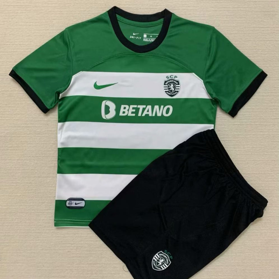 Maillot Sporting Cp Lisbon Domicile 2023/24 Enfant