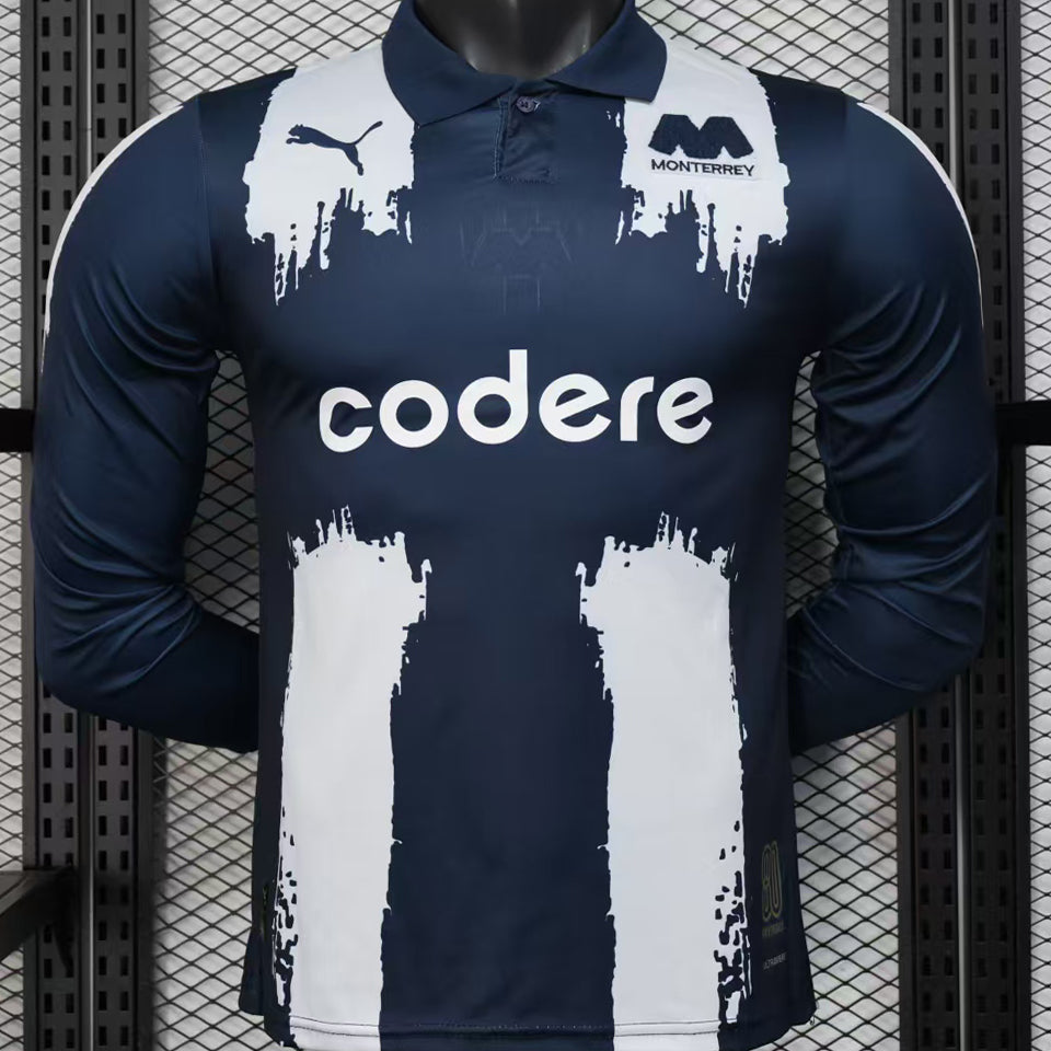 Maillot Monterrey 80Th Manches Longues 2025/26 (Version Joueur)