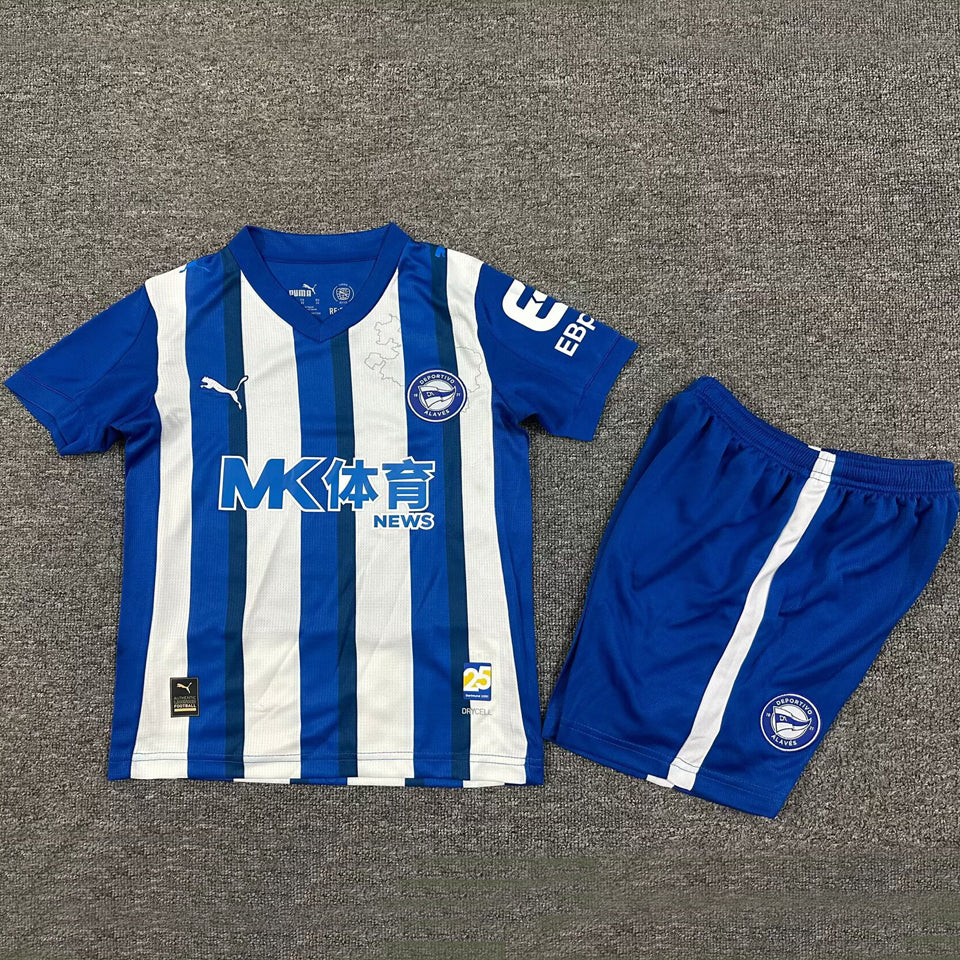 Maillot Alavés Domicile 2025/26 Enfant