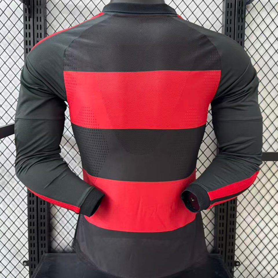 Maillot Flamengo Domicile Manches Longues 2026/27 (Version Joueur)