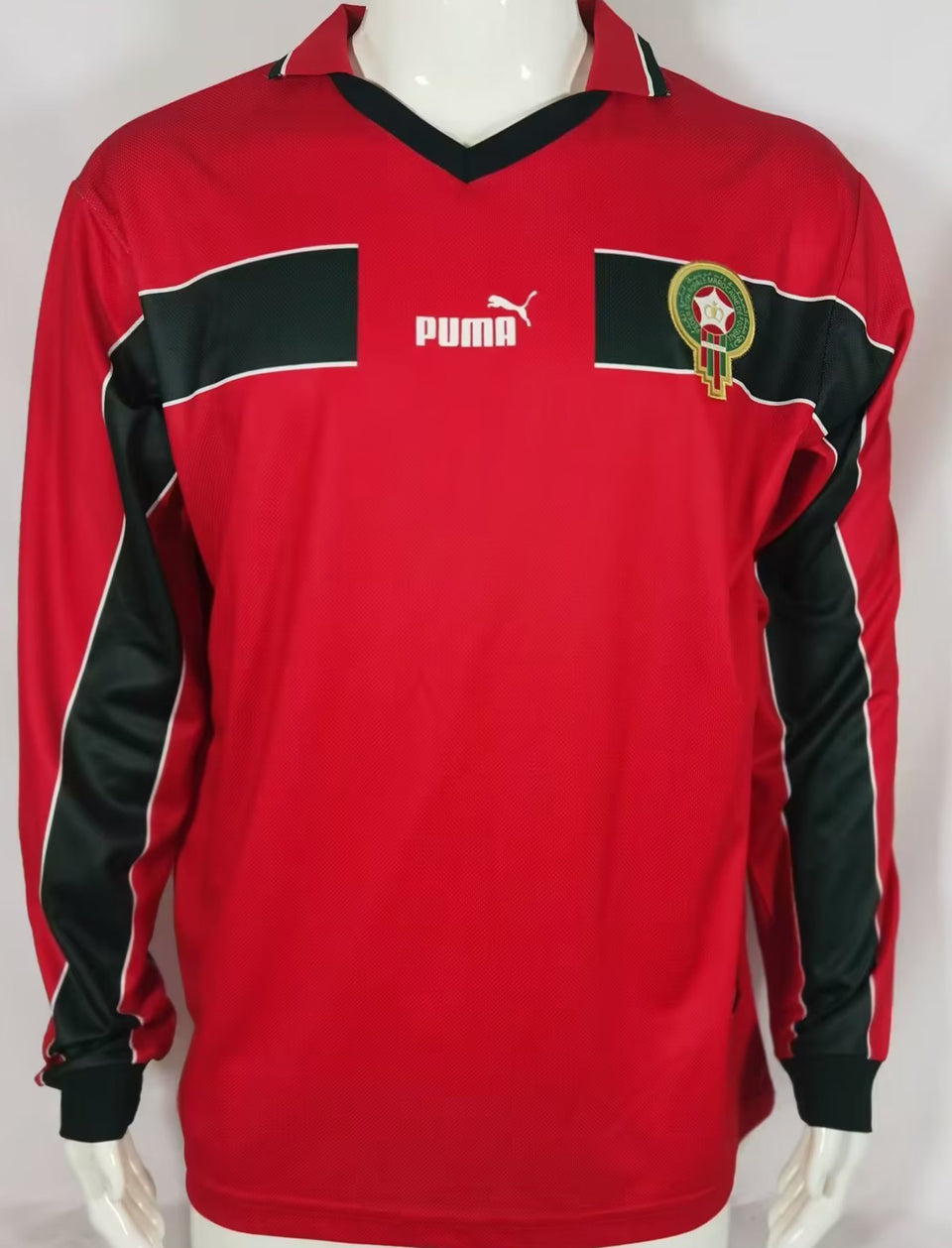 Maillot Maroc Manches Longues Rétro