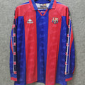 Maillot Barcelone Domicile Manches Longues Rétro 1996/97