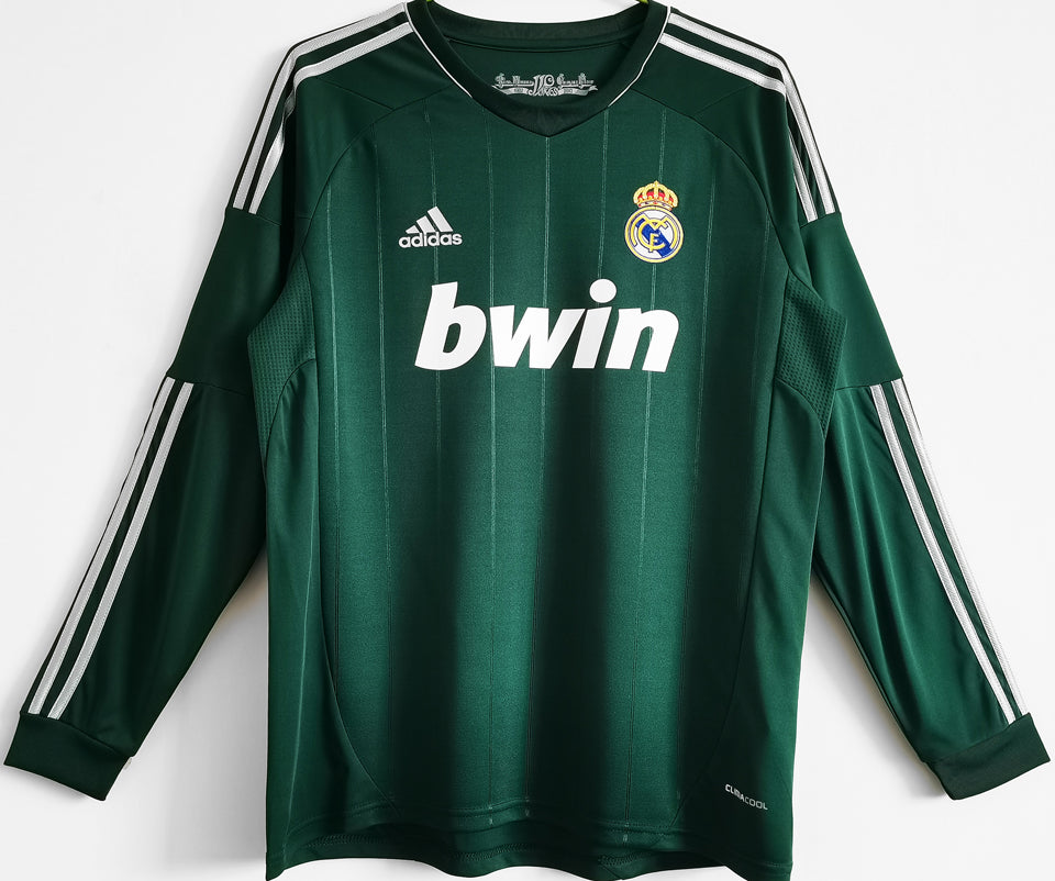 Maillot Real Madrid Third Manches Longues Rétro 2012/13