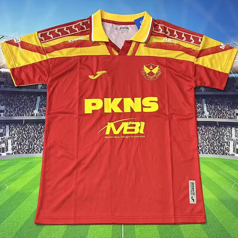 Maillot 26 Selangor 2025