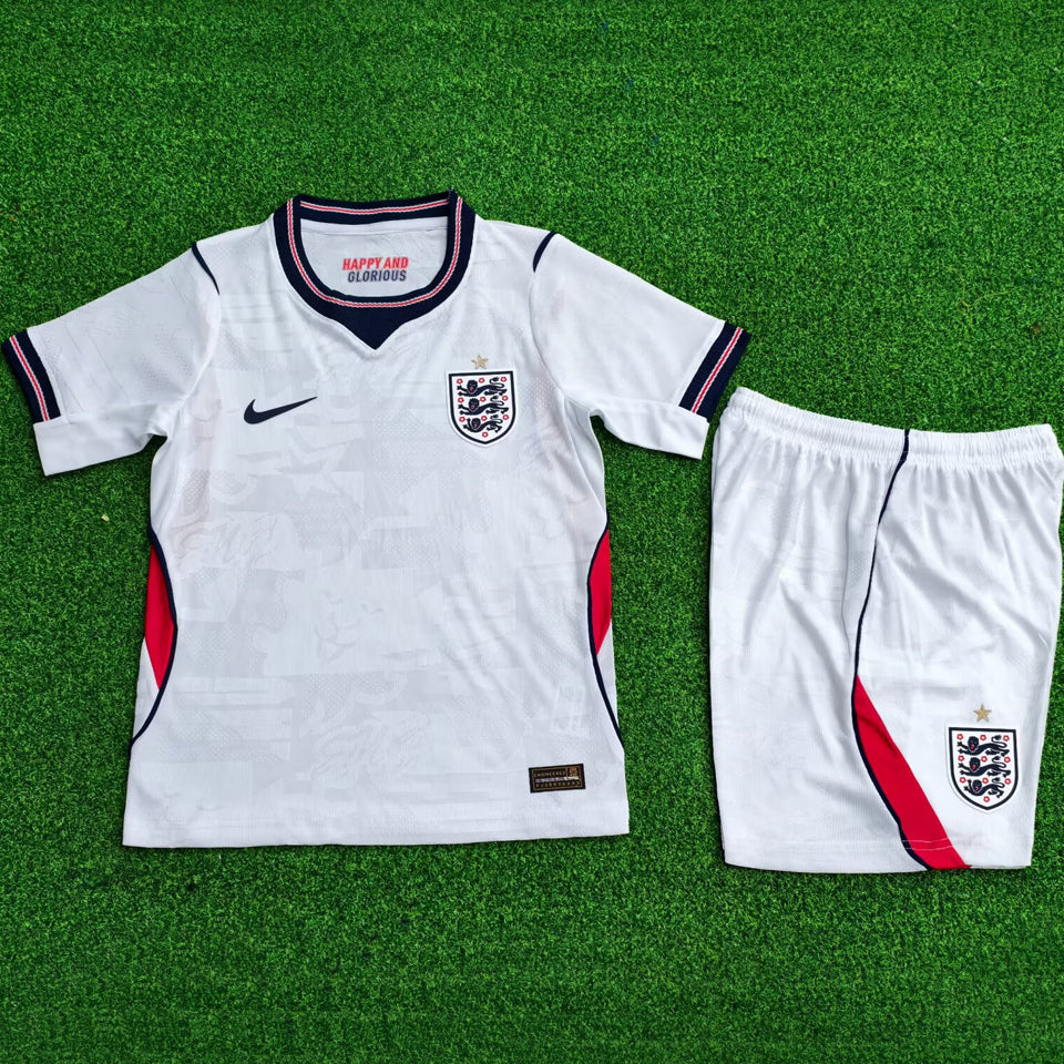 Maillot Angleterre Domicile 2026/27 Enfant (Version Joueur)