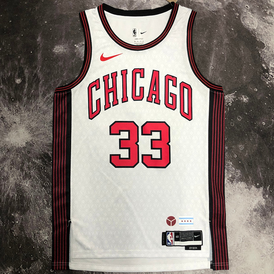 Maillot Bulls Pippen 33
