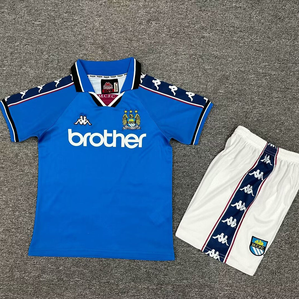 Maillot Manchester City Domicile Rétro Enfant
