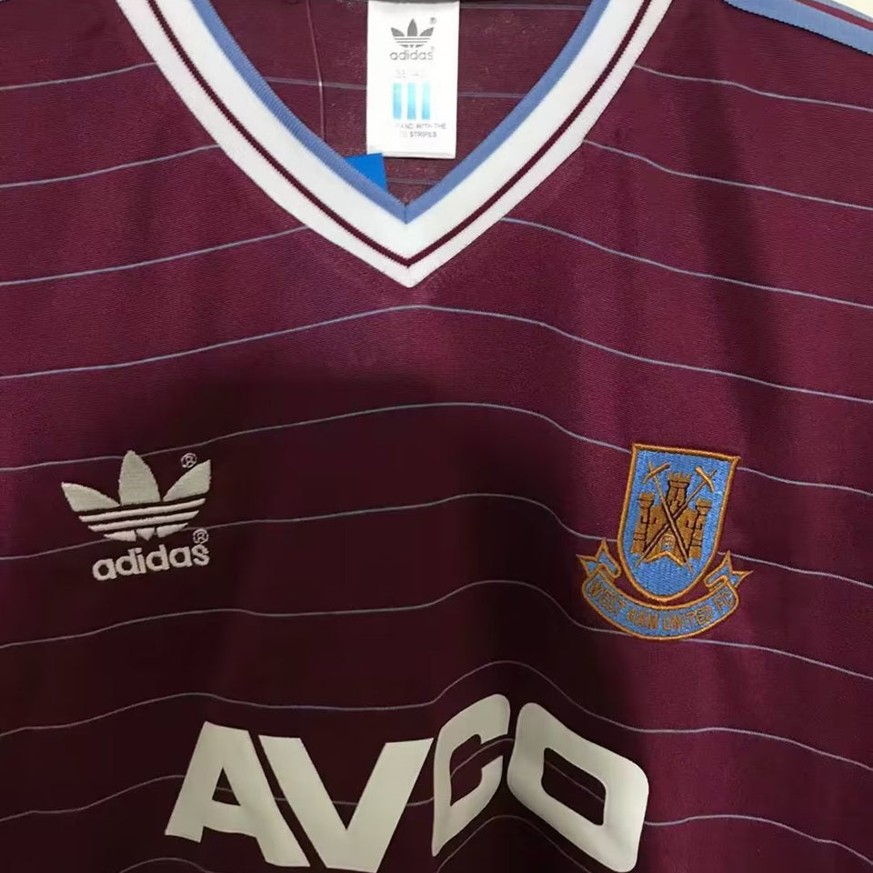 Maillot West Ham Domicile Rétro 1986