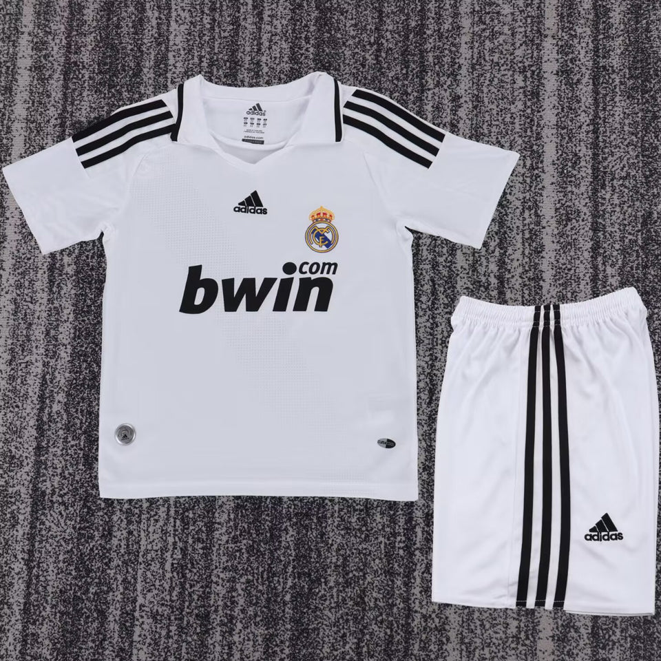 Maillot Real Madrid Domicile Rétro 2008 Enfant
