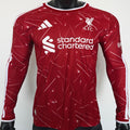 Maillot Liverpool Domicile Manches Longues 2026/27 (Version Joueur)