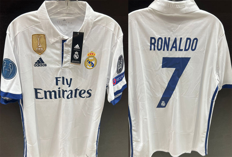 Maillot Real Madrid Domicile Rétro 2016/17