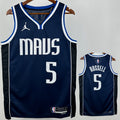 Maillot Mavericks Russell 5 Sapphire