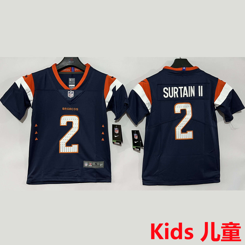 Maillot Surtain Ii 2 Denver Broncos Enfant