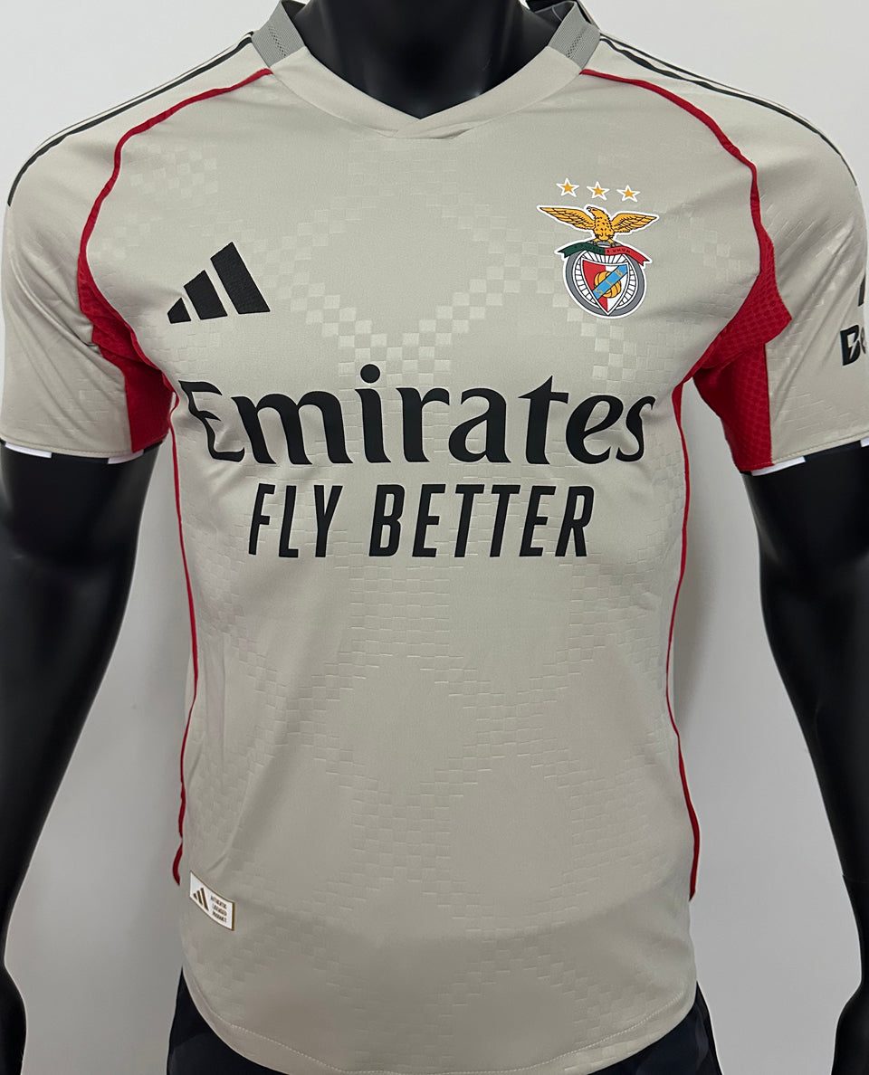 Maillot Benfica Extérieur 2025/26 (Version Joueur)
