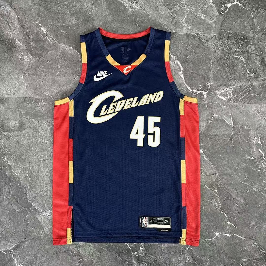 Maillot Cleveland Mitchell 45 Baby Rétro