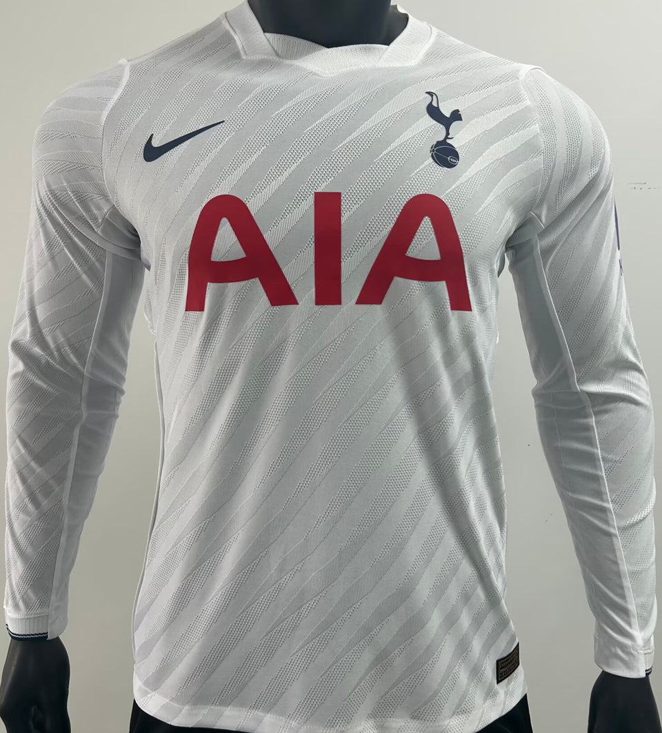 Maillot Tottenham Domicile Manches Longues 2026/27 (Version Joueur)