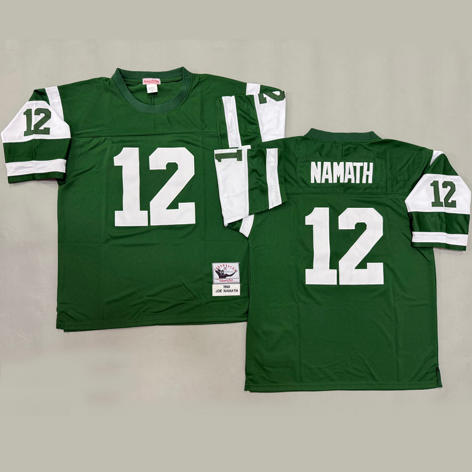 Maillot Namath 12 Men S New York Jets Rétro
