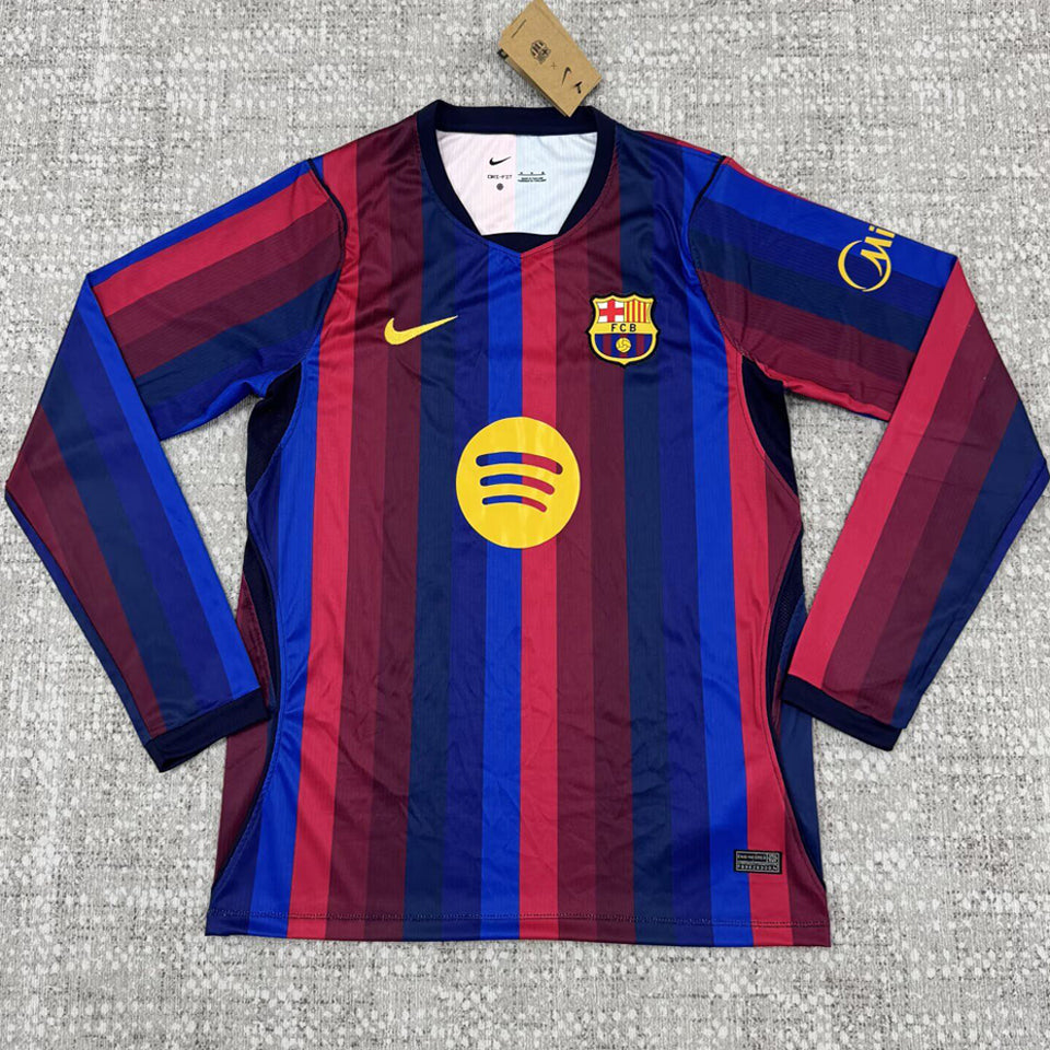 Maillot Barcelone Domicile Manches Longues 2026/27