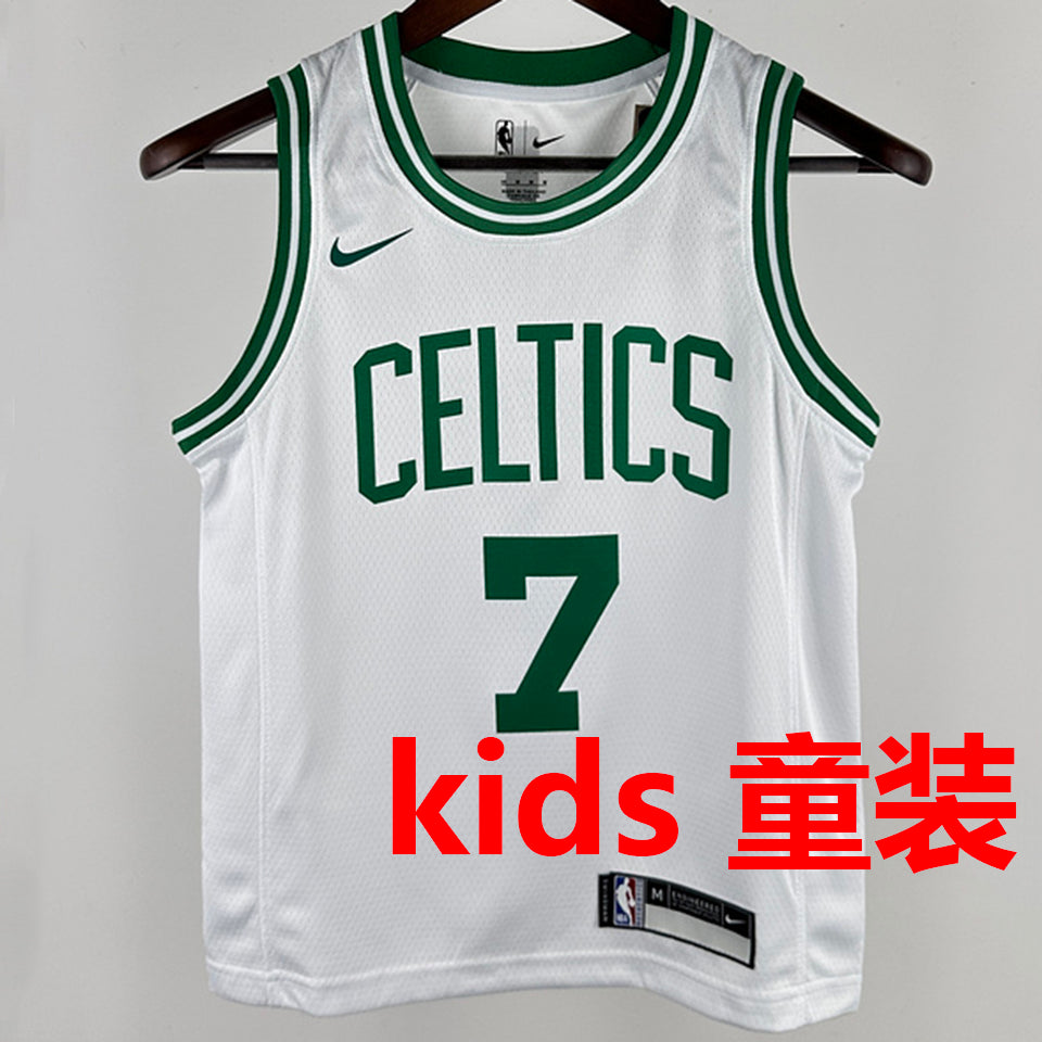 Maillot Celtics Brown 7 2025 Enfant
