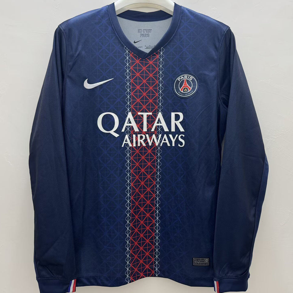 Maillot Paris SG Domicile Manches Longues 2025/26