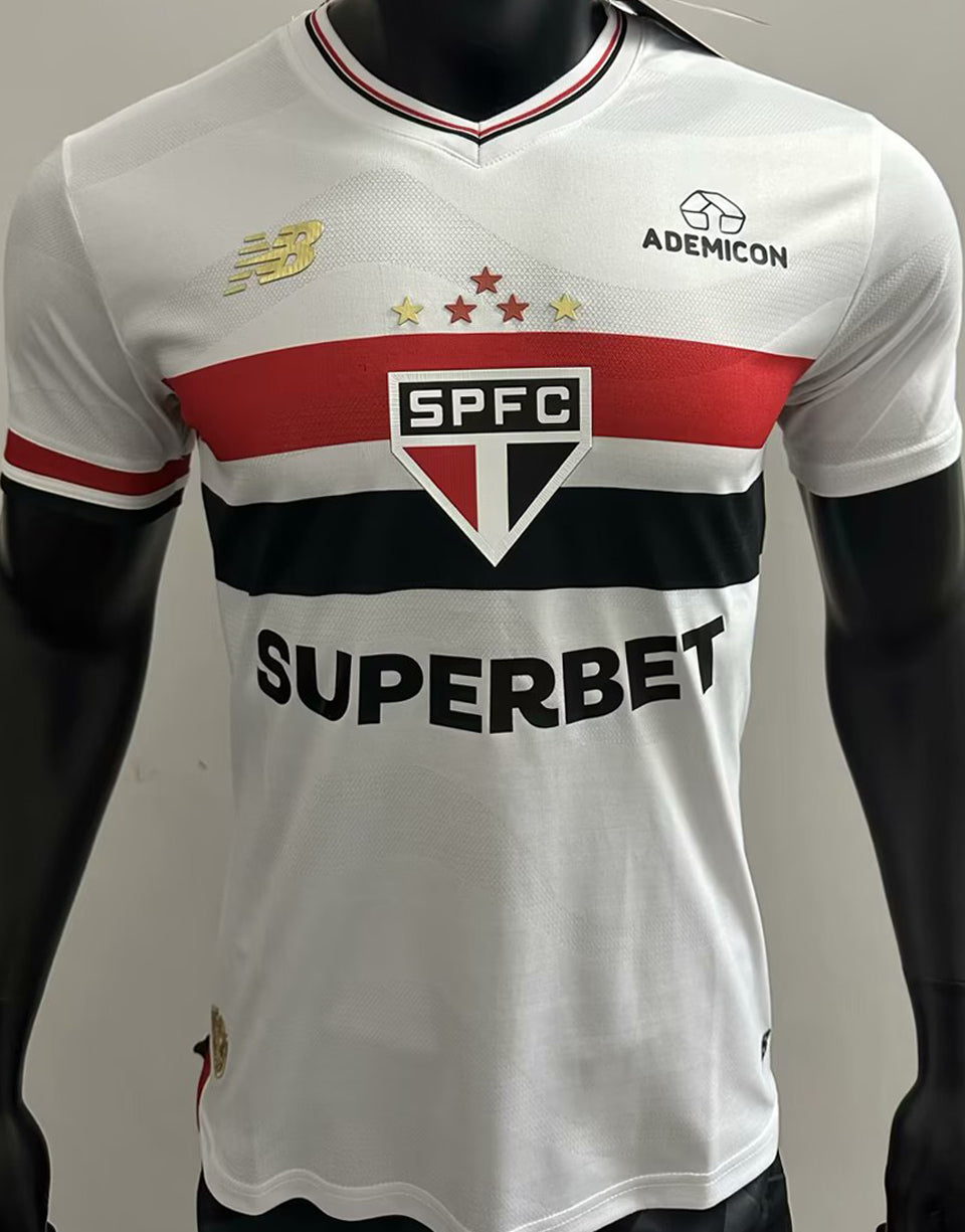 Maillot São Paulo Domicile 2025/26 (Version Joueur)