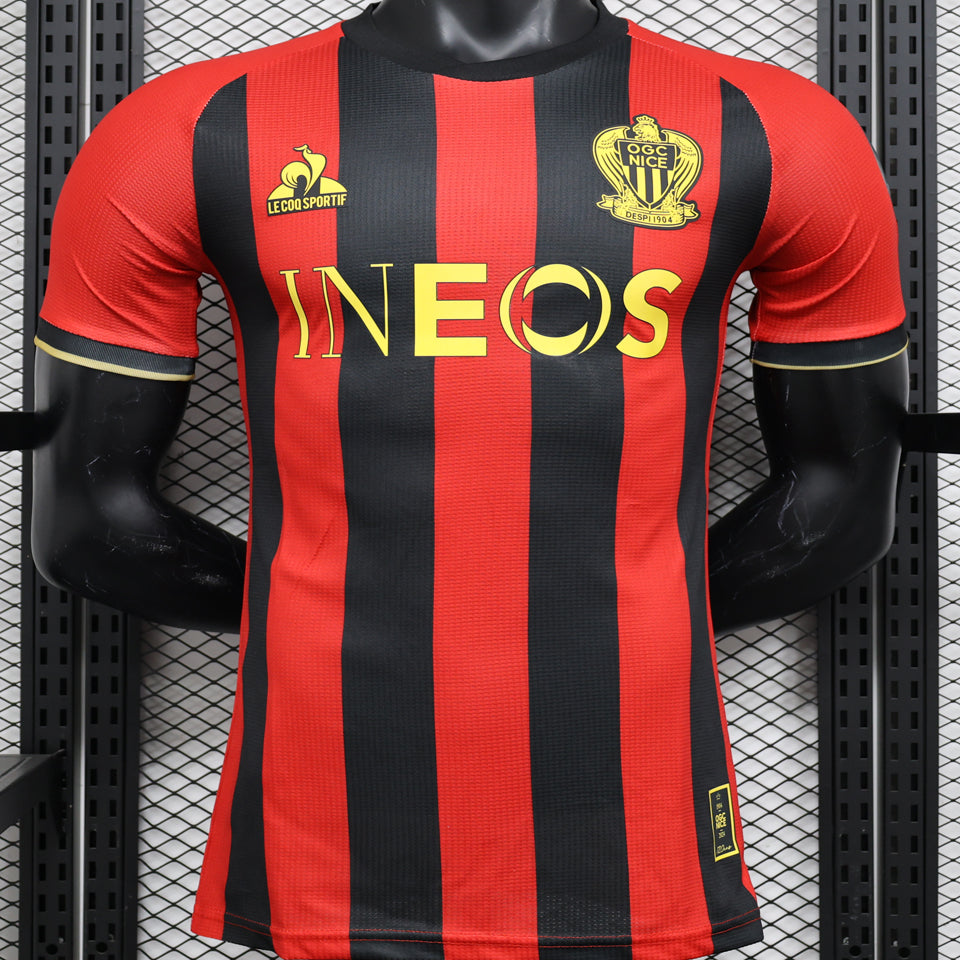 Maillot Nice Domicile 2024/25 (Version Joueur)