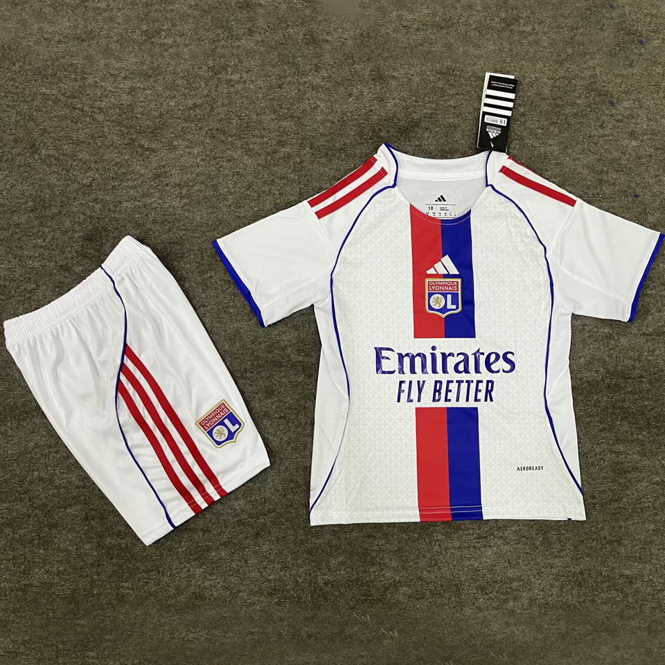 Maillot Lyon Domicile 2025/26 Enfant