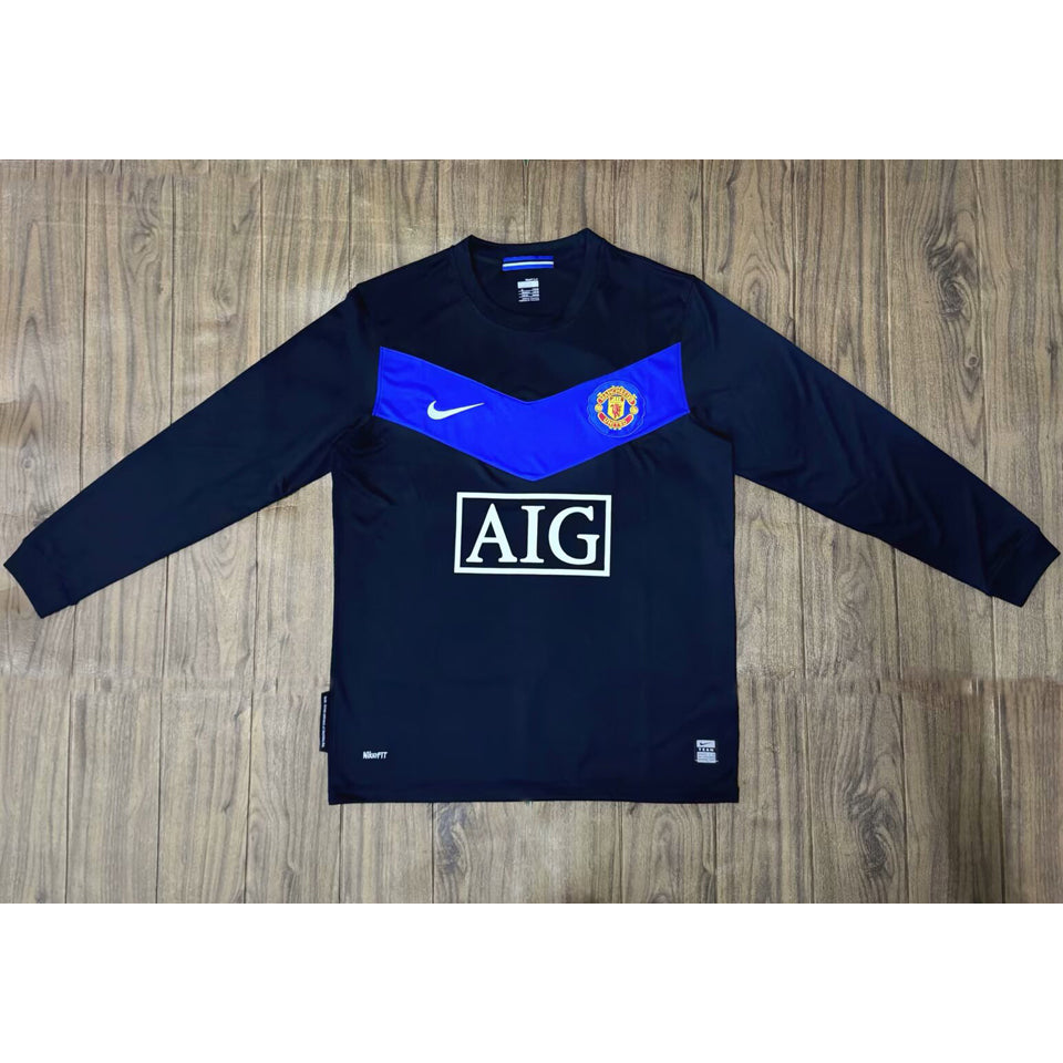 Maillot Manchester United Domicile Manches Longues Rétro