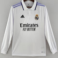 Maillot Real Madrid Domicile Manches Longues 2022/23