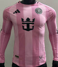 Maillot Inter Miami Domicile Manches Longues 2025/26 (Version Joueur)