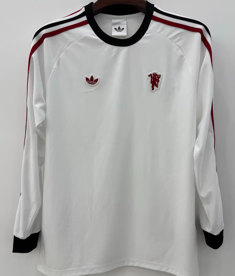 Maillot Manchester United Manches Longues Rétro