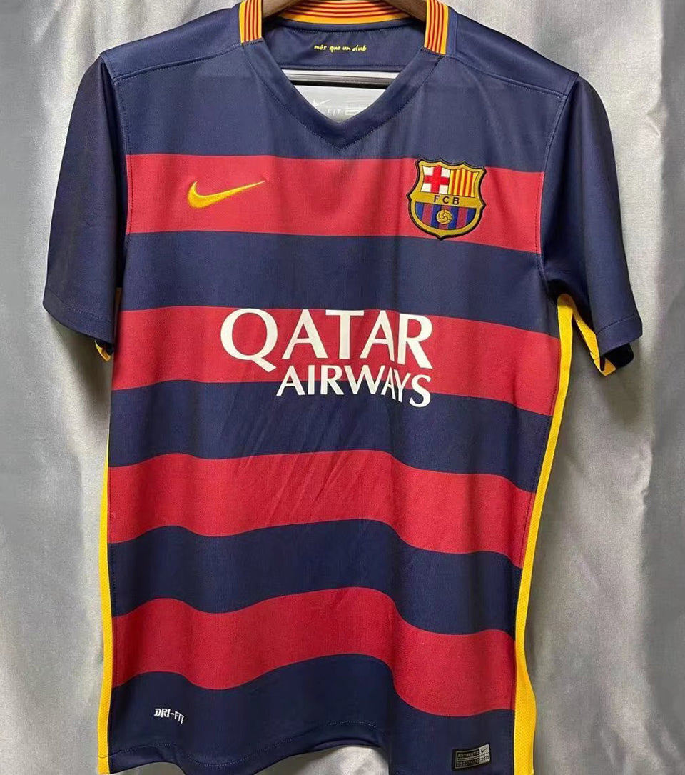Maillot Barcelone Domicile Rétro 2015/16