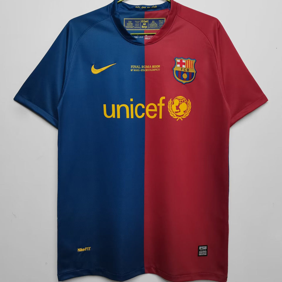 Maillot Barcelone Domicile Rétro 2008/09