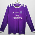 Maillot Real Madrid Extérieur Manches Longues Rétro 2016/17