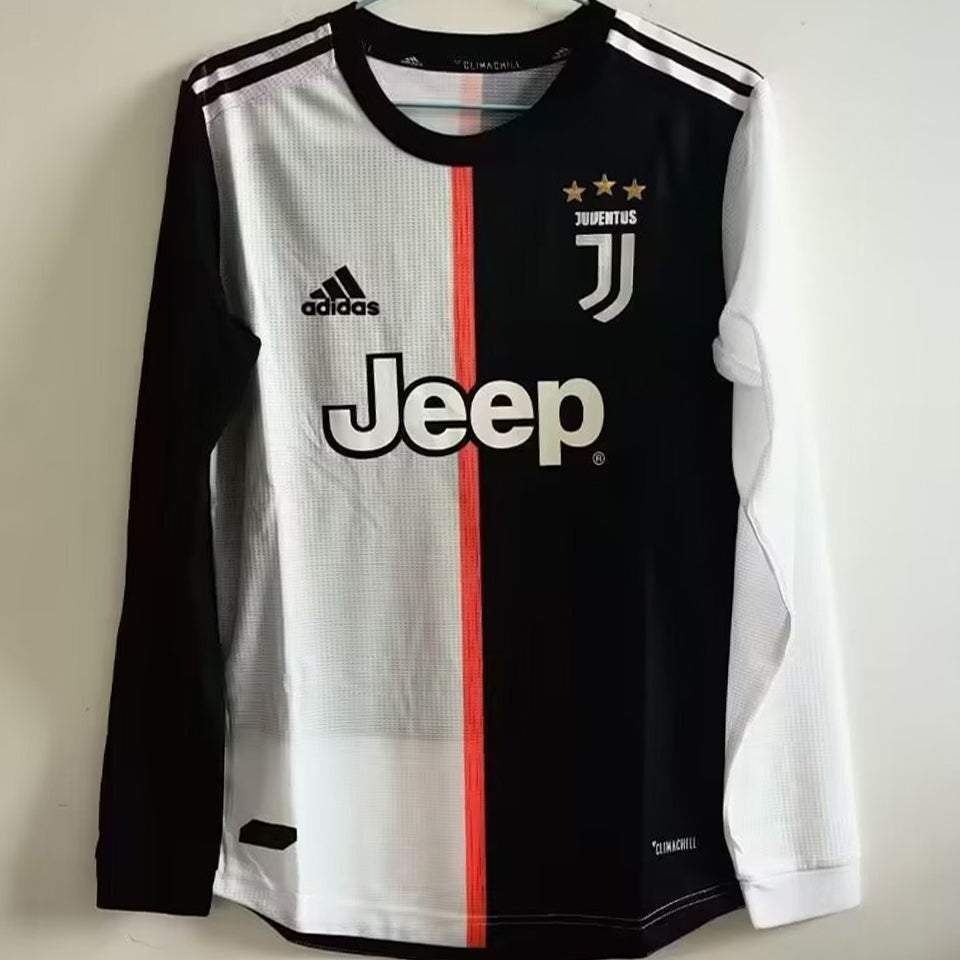 Maillot Juventus Domicile Manches Longues Rétro 2019/20 (Version Joueur)