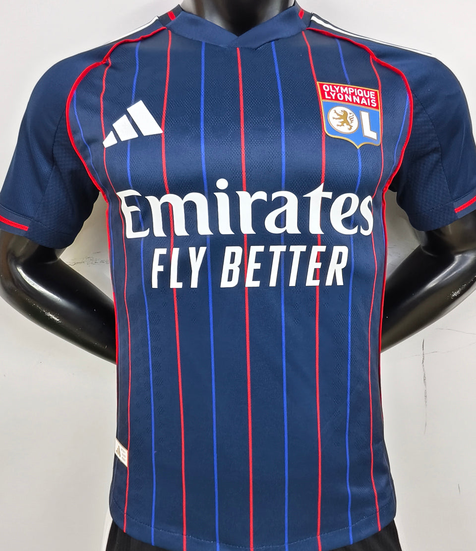 Maillot Lyon Extérieur 2025/26 (Version Joueur)