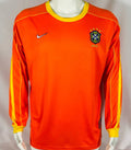 Maillot Brésil Gardien Manches Longues Rétro 1998