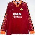 Maillot AS Roma Domicile Manches Longues Rétro 1998/99