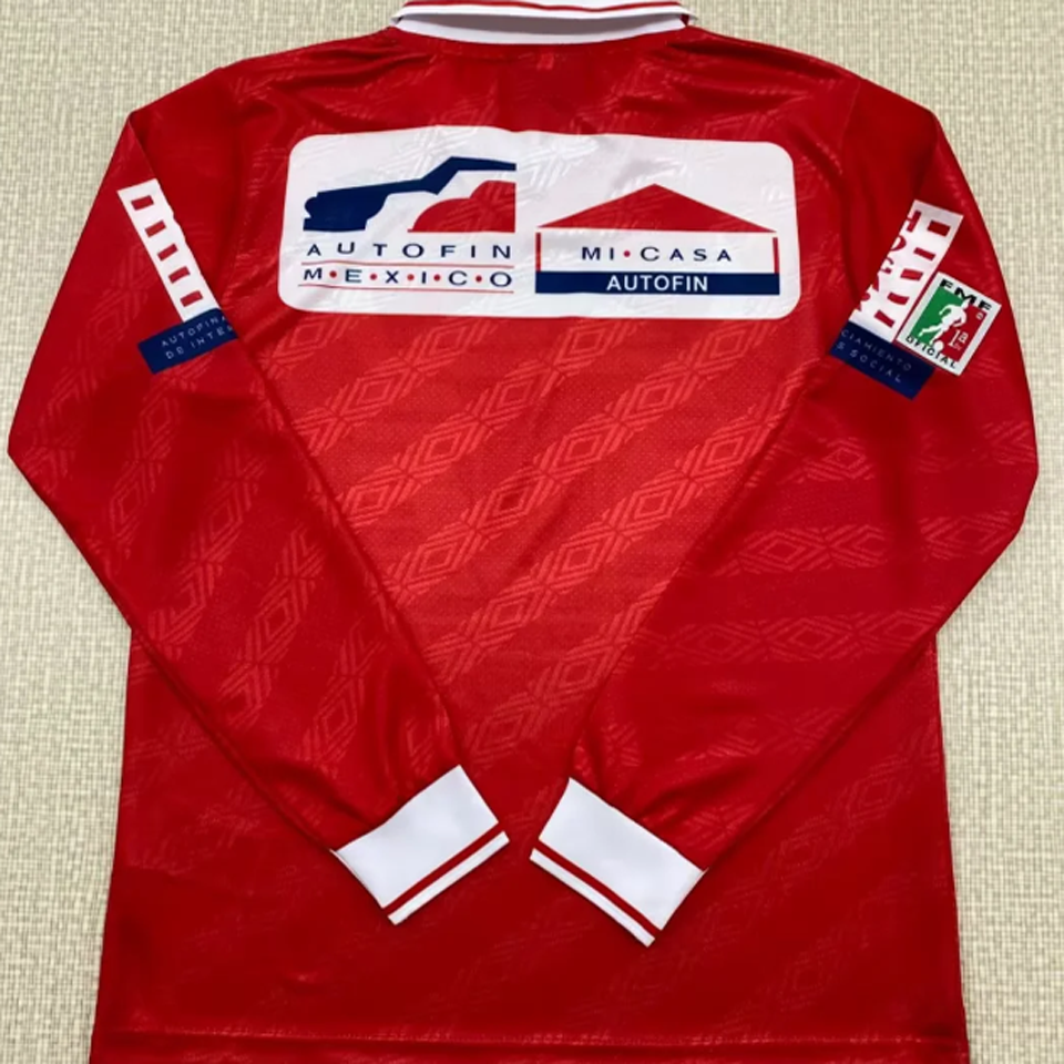 Maillot 96 Toros Neza Domicile Manches Longues Rétro