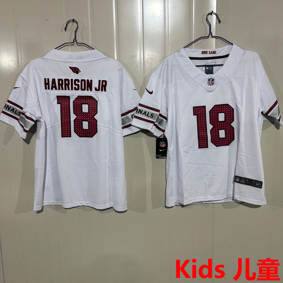 Maillot Harrison Jr 18 Arizona Cardinals Enfant
