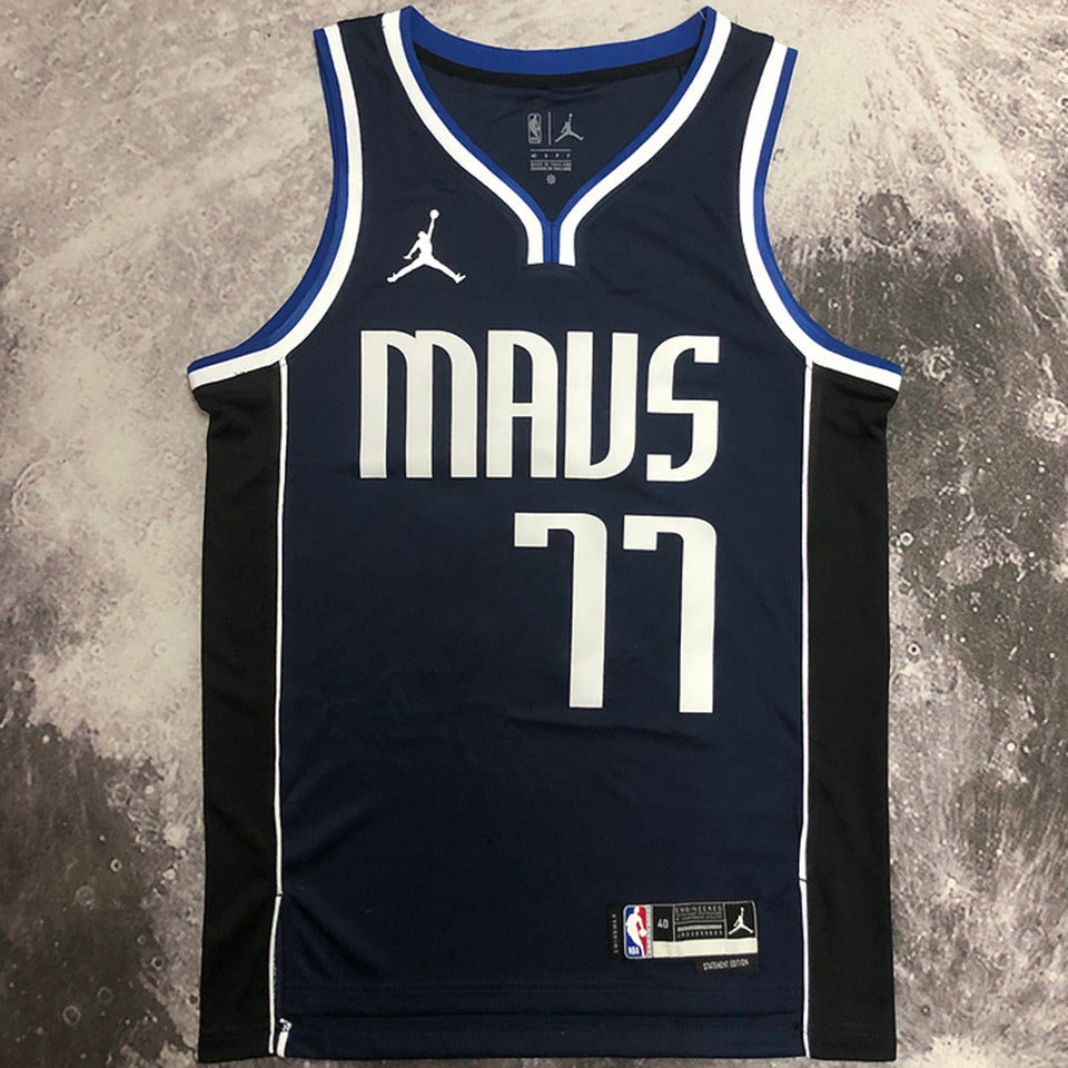 Maillot Mavericks Doecic 77 Sapphire 2023/24
