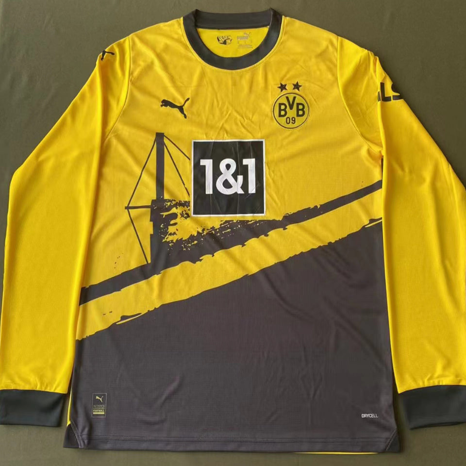 Maillot Dortmund Domicile Manches Longues 2023/24