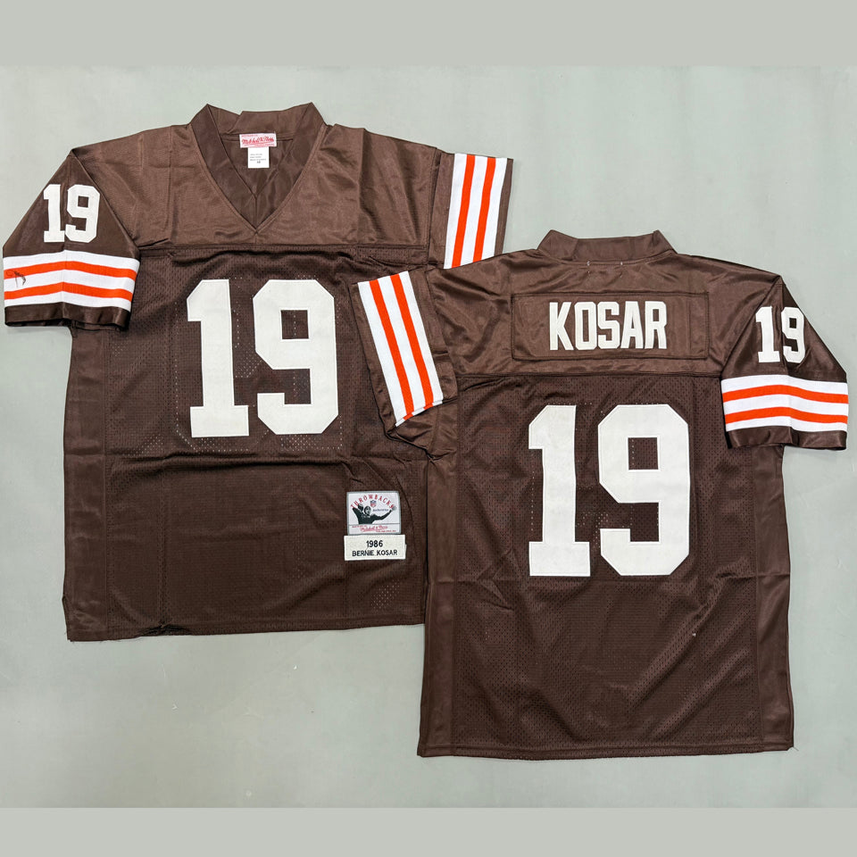 Maillot Kosar 19 Men S Cleveland Browns Rétro