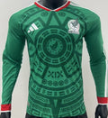 Maillot Mexique Domicile Manches Longues 2026 (Version Joueur)