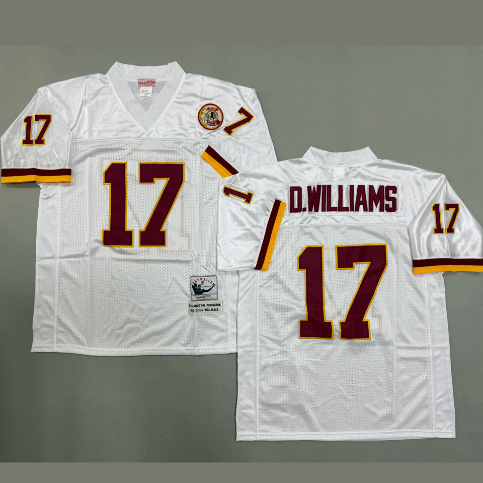 Maillot D Williams 17 Men S Washington Commanders Rétro