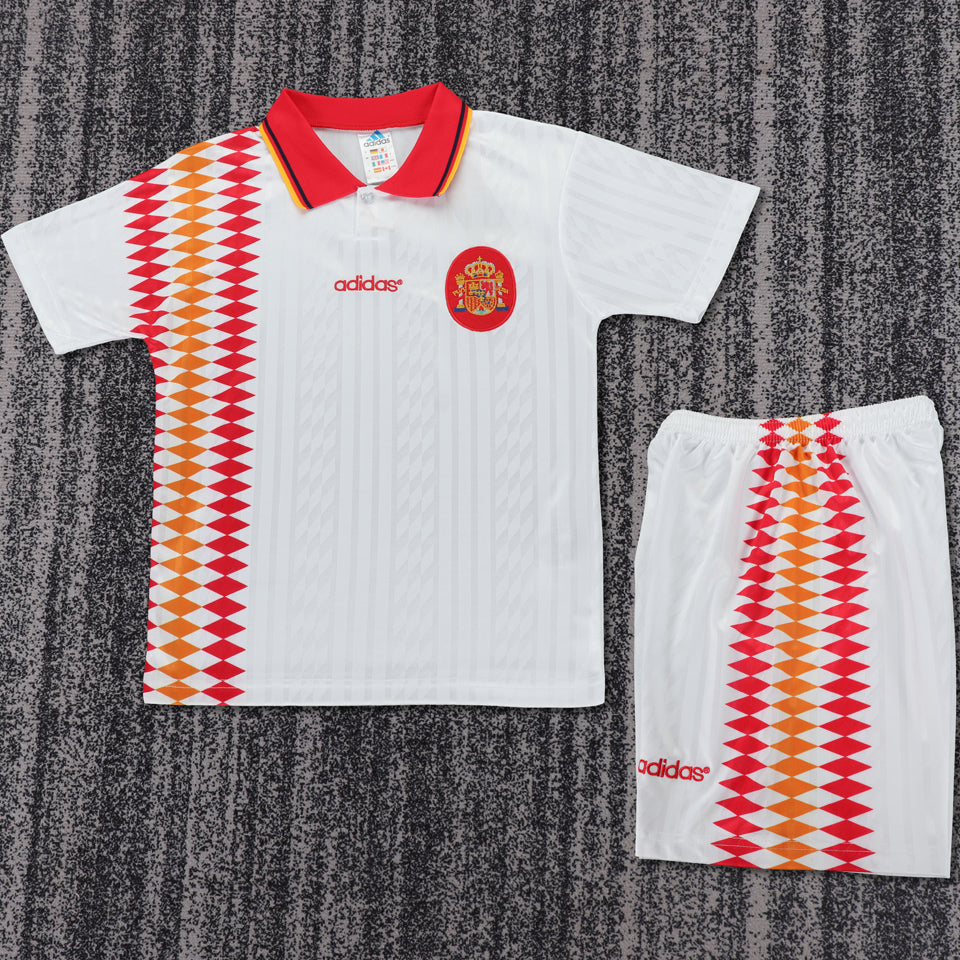 Maillot Espagne Extérieur Rétro 1994 Enfant